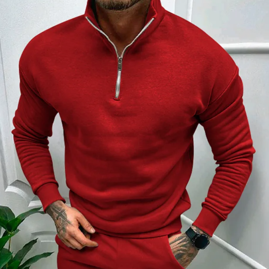 JAMES | Half-Zip Sweater